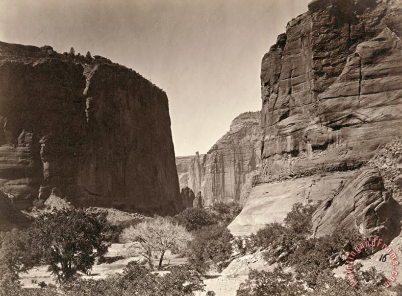 Canyon De Chelly, 1873 painting - Others Canyon De Chelly, 1873 Art Print