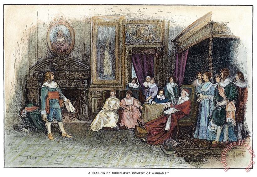 Cardinal Richelieu painting - Others Cardinal Richelieu Art Print