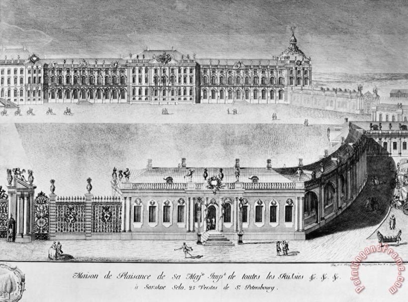Others Catherine Palace, 1761 Art Print