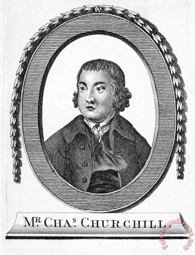 Others Charles Churchill Art Print