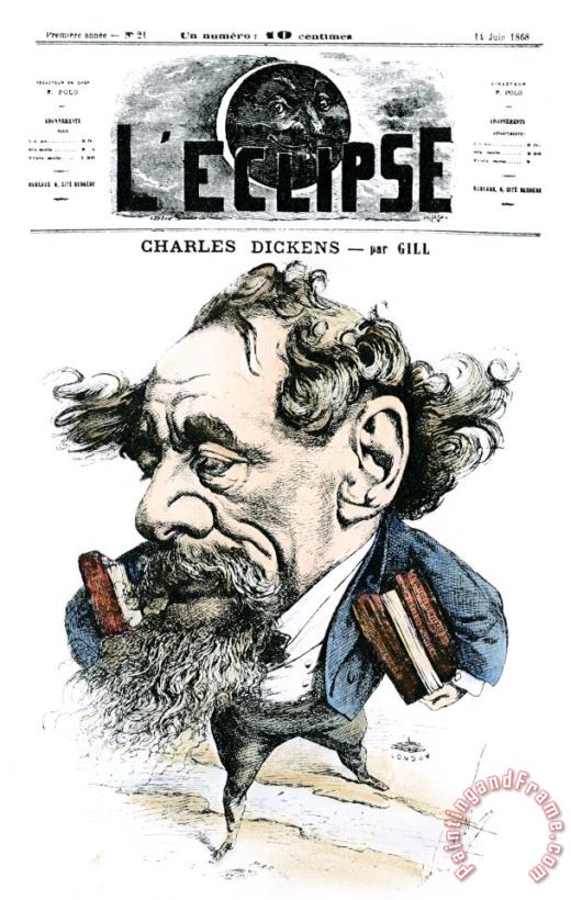 Others Charles Dickens (1812-1870) Art Print