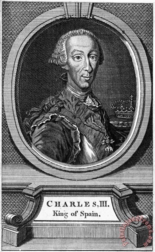 Charles IIi (1716-1788) painting - Others Charles IIi (1716-1788) Art Print