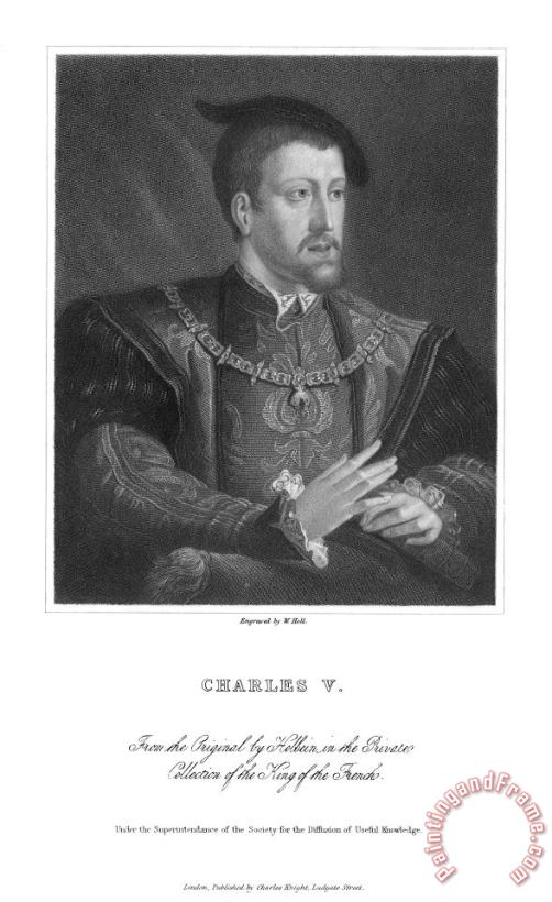 Others Charles V (1500-1558) Art Painting