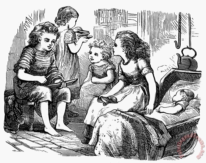 Others Children, 1873 Art Print