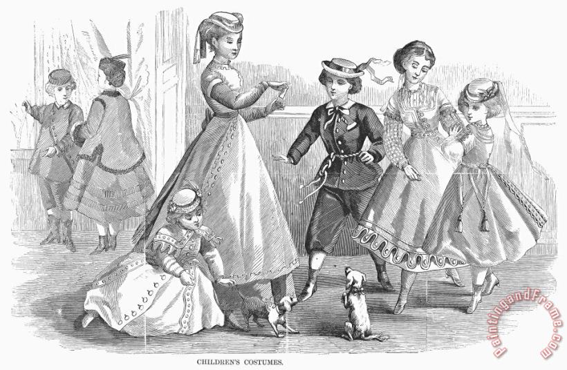 Others Childrens Fashion, 1868 Art Print