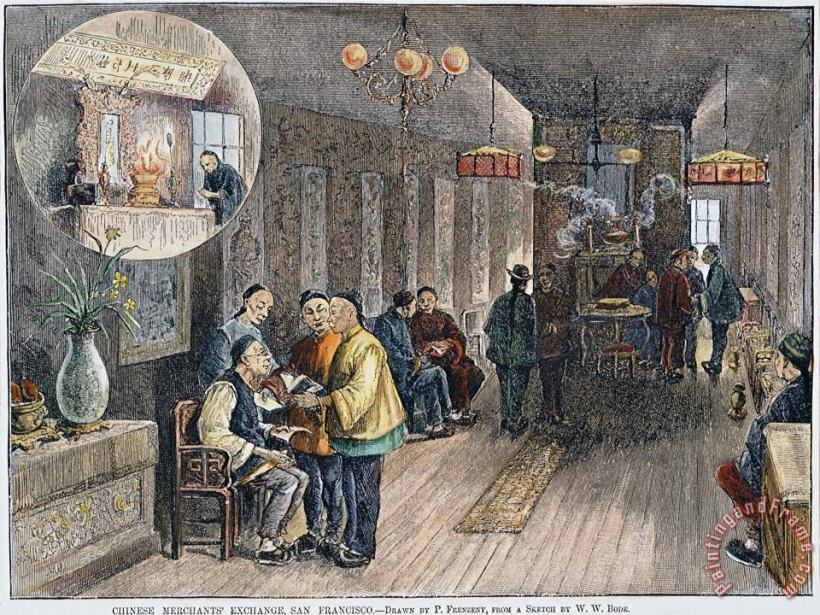 Others Chinese Immigrants, 1882 Art Print