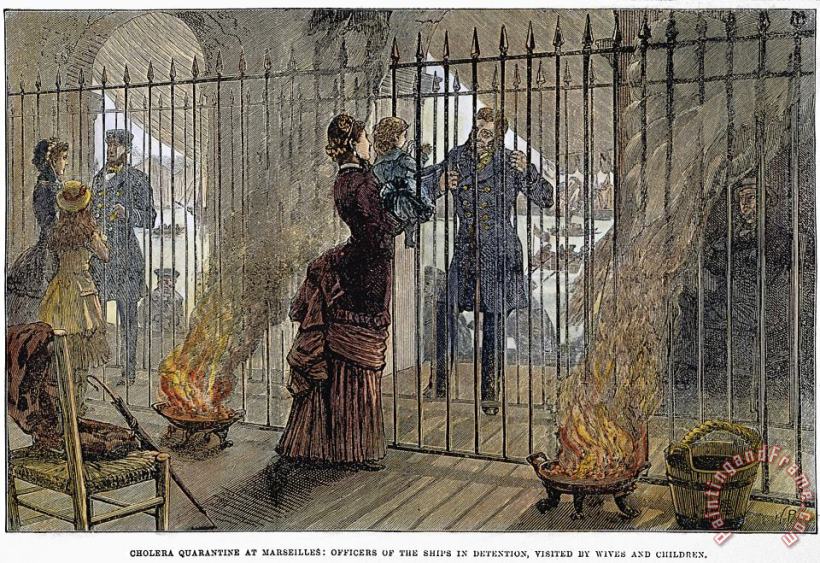 Others Cholera: 1884 Epidemic Art Print