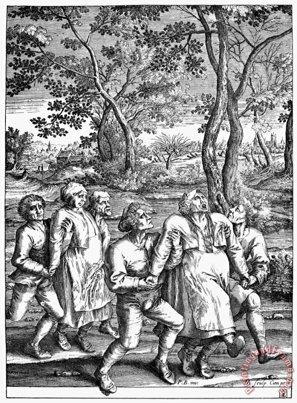 Others Chorea Hysteria, 1642 Art Painting