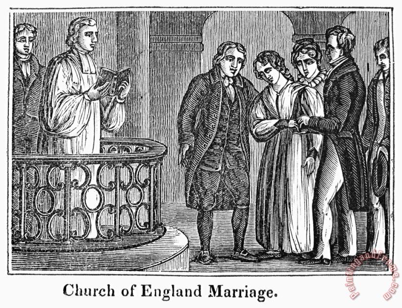 Others CHURCH OF ENGLAND, c1830s Art Print