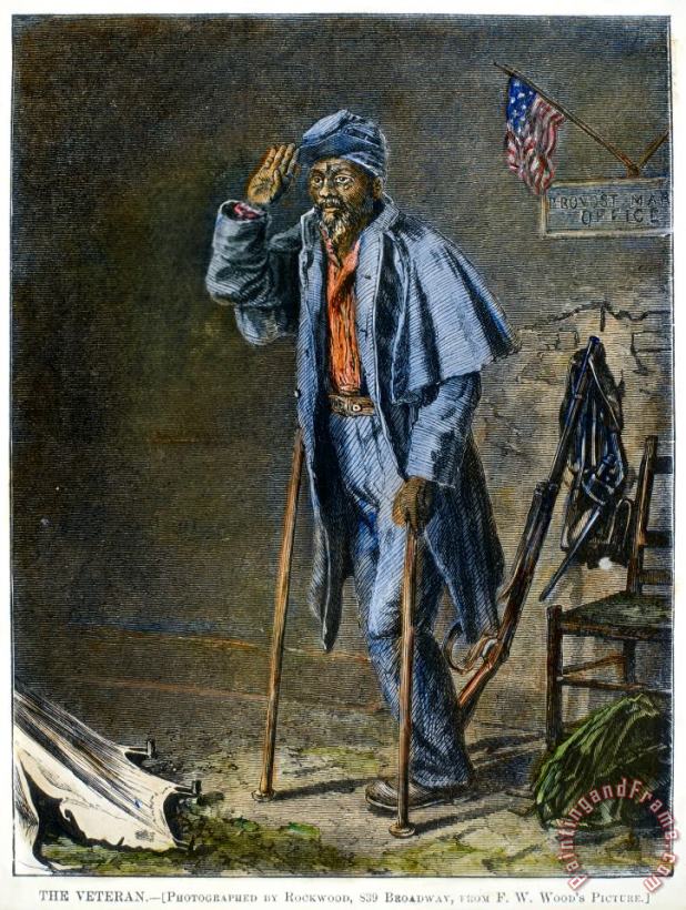 Others Civil War: Black Troops Art Print