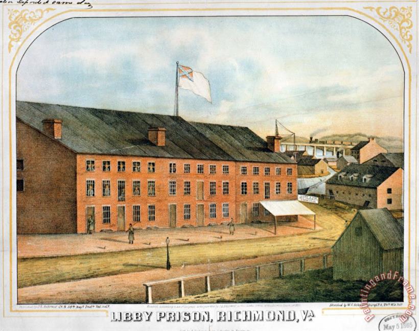 Others Civil War: Libby Prison Art Print