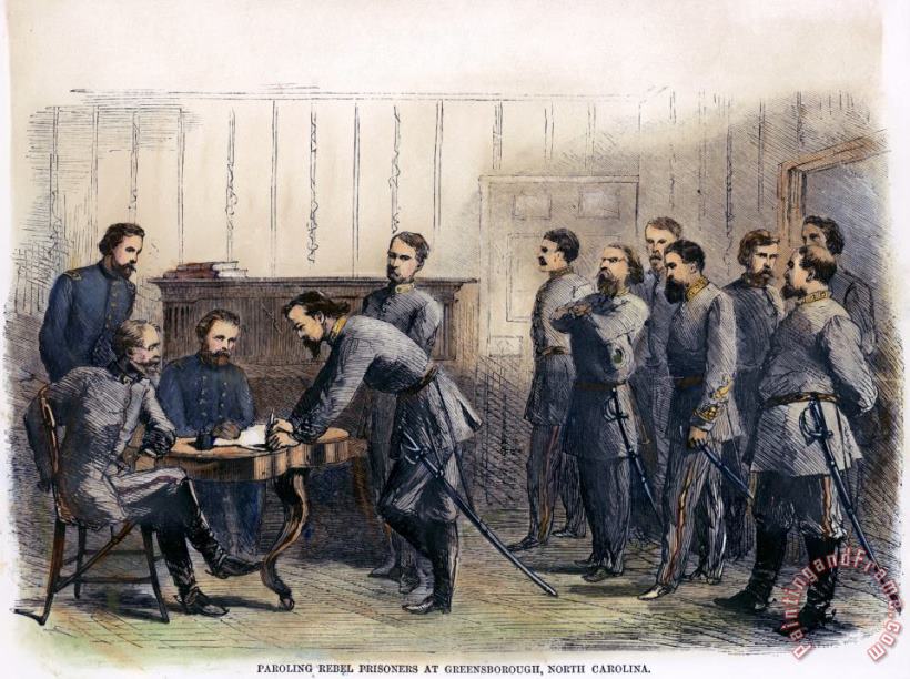 Others Civil War: Parole, 1865 Art Painting