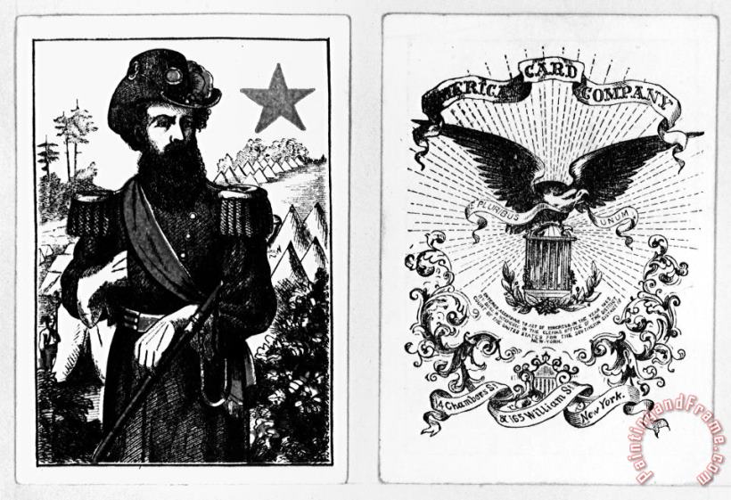 Civil War: Playing Cards painting - Others Civil War: Playing Cards Art Print