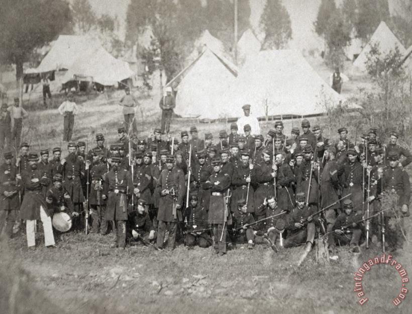 Others Civil War: Union Troops Art Print