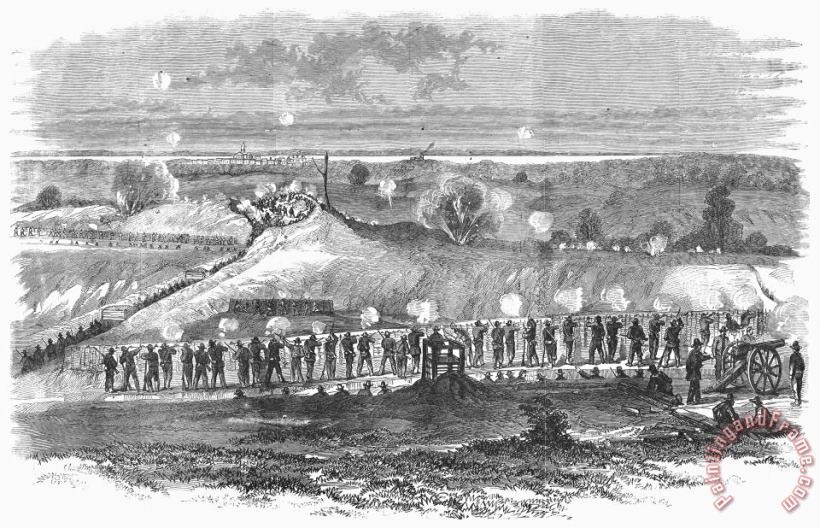Civil War: Vicksburg, 1863 painting - Others Civil War: Vicksburg, 1863 Art Print