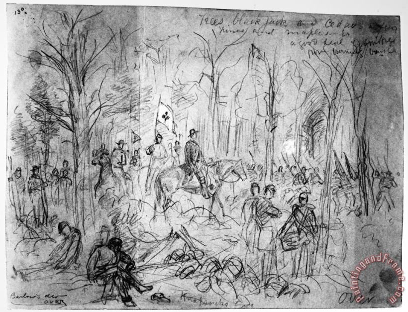 Others Civil War: Wilderness Art Print