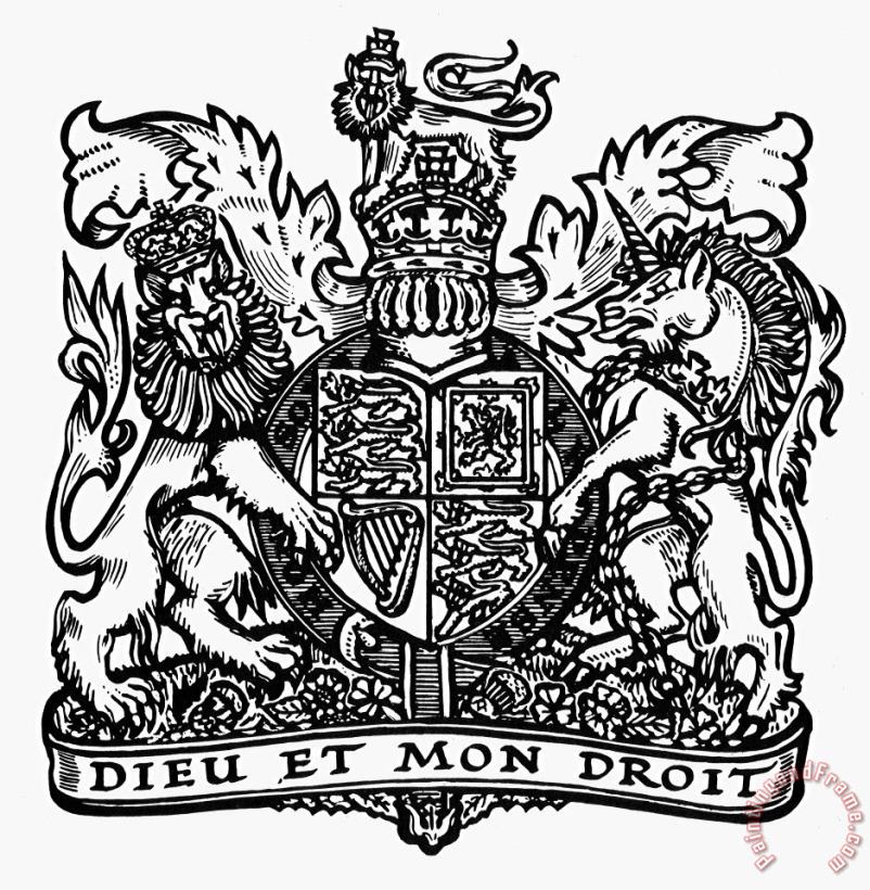 Others Coat Of Arms: Great Britain Art Painting