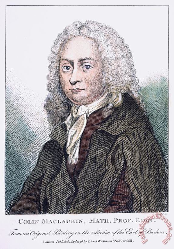 Others Colin Maclaurin (1698-1746) Art Print
