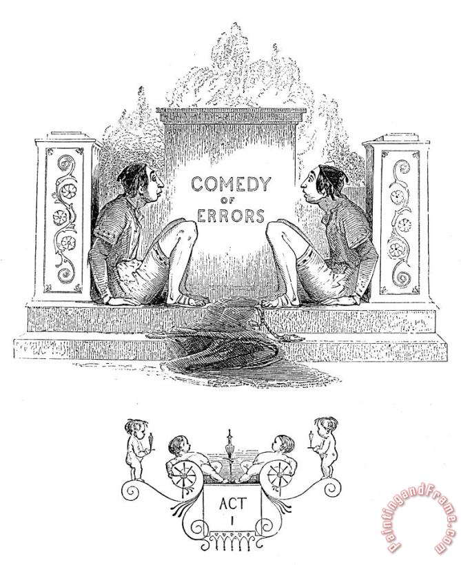 Comedy Of Errors painting - Others Comedy Of Errors Art Print
