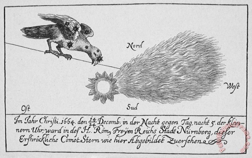 Others Comet, 1664 Art Print