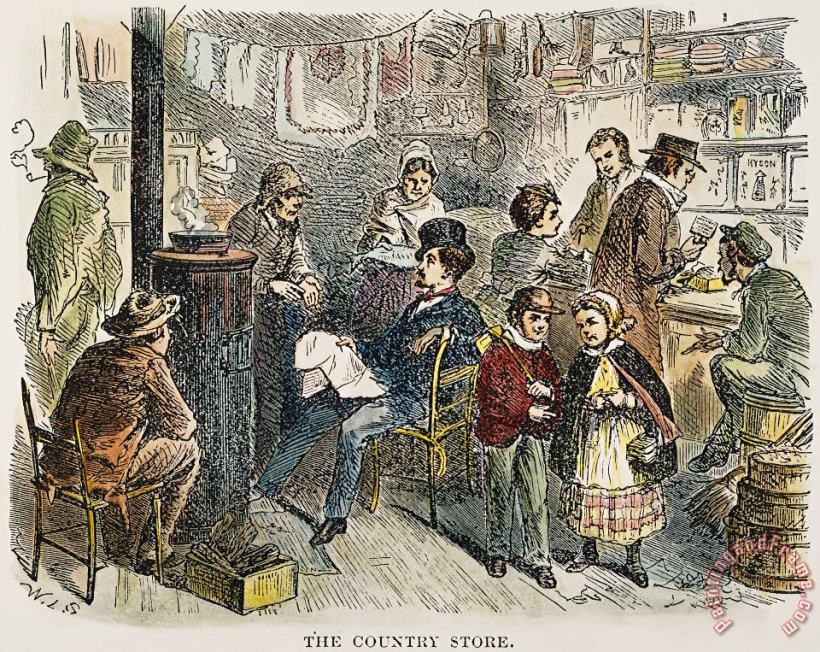 Others Country Store, 1883 Art Print