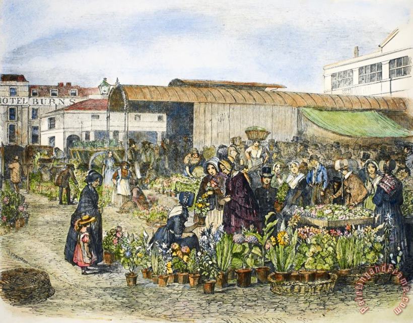 Others Covent Garden, 1848 Art Print