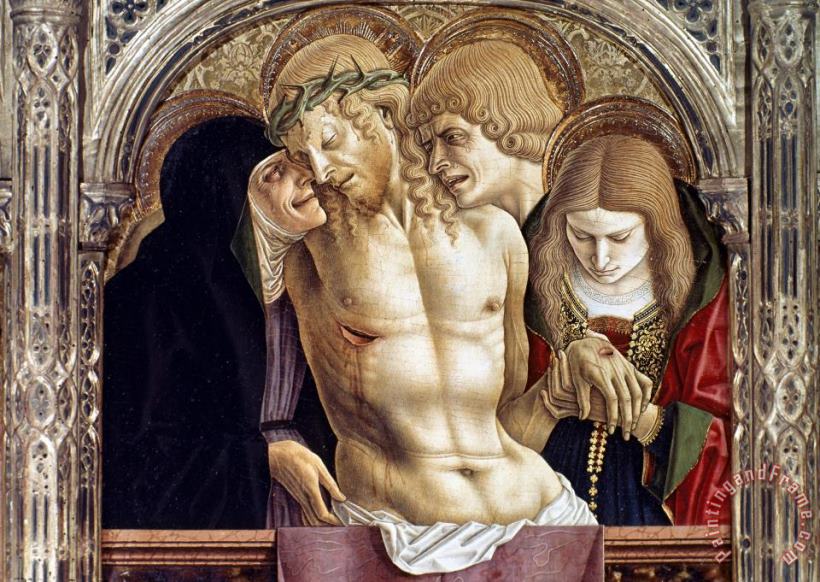 Others Crivelli: Pieta Art Painting