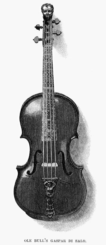 Da Salo Violin painting - Others Da Salo Violin Art Print
