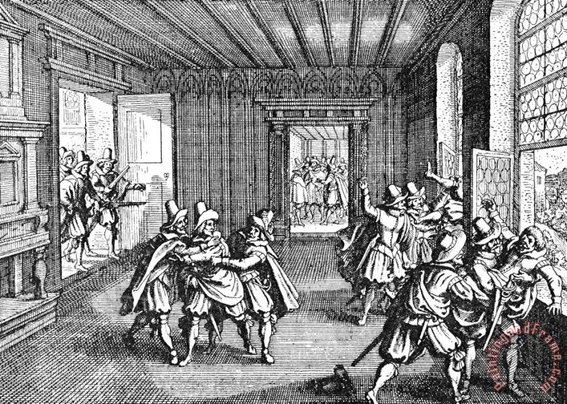 Others Defenestration Of Prague Art Painting