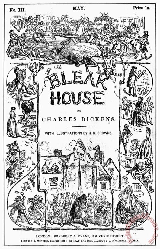 Dickens: Bleak House painting - Others Dickens: Bleak House Art Print