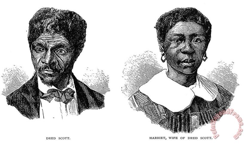 Others Dred Scott (1795 -1858) Art Painting