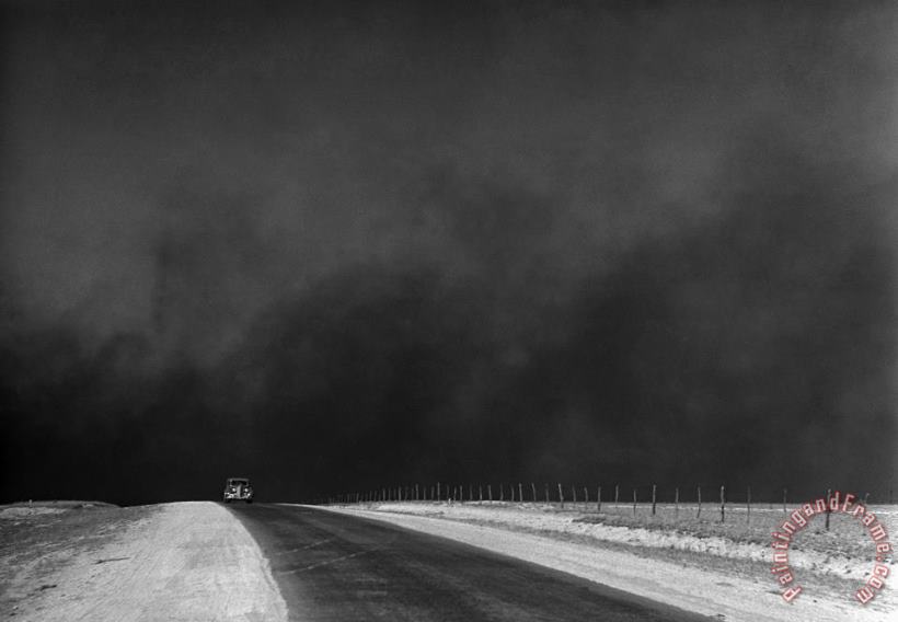 Others Dust Bowl, 1936 Art Painting