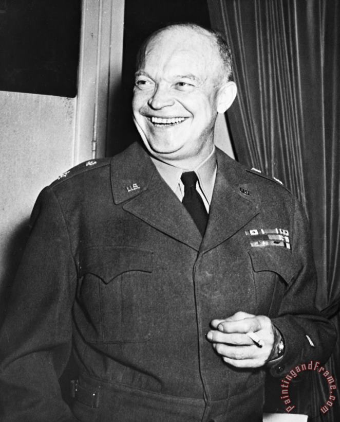 Others Dwight D. Eisenhower Art Painting