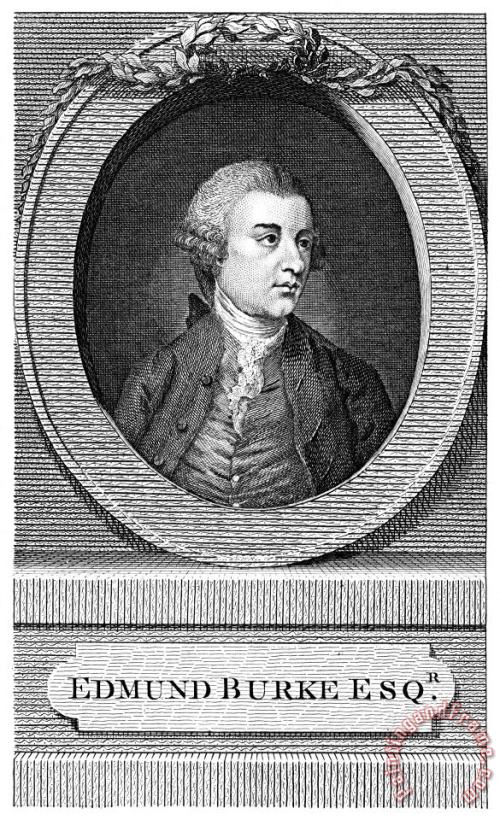 Others Edmund Burke (1729-1797) Art Print