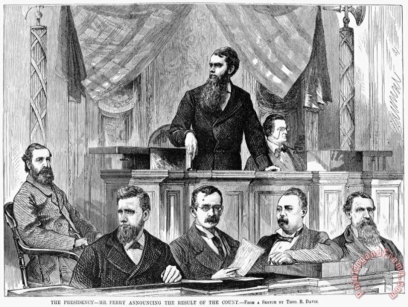 Others Electoral Commission, 1877 Art Painting