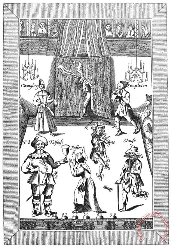 Others Elizabethan Theatre Art Print