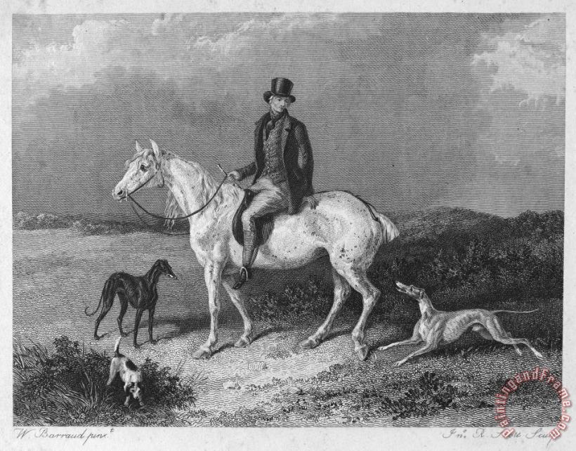 Others England: Coursing, 1832 Art Print