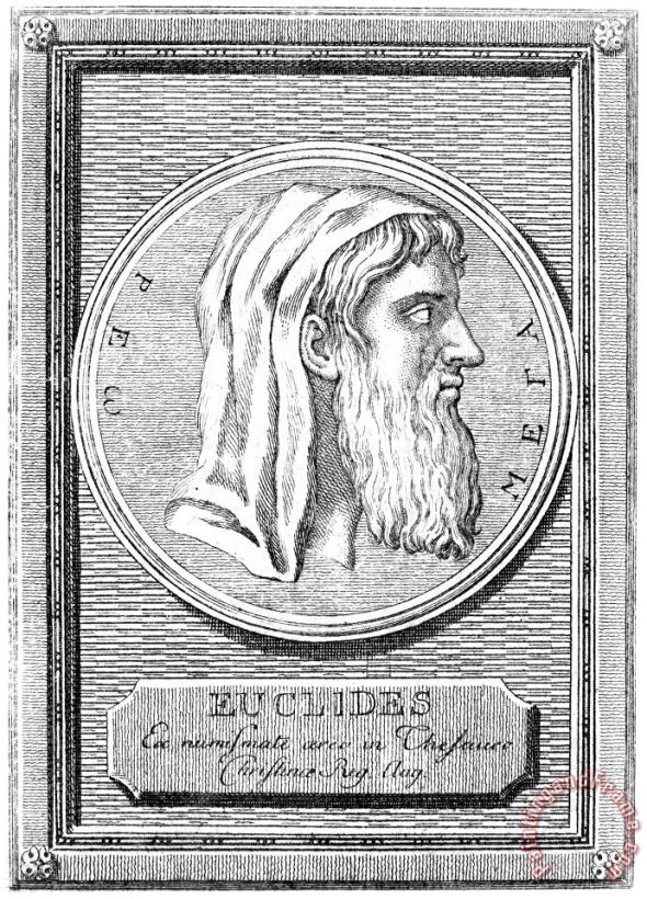 Euclid (fl. 300 B.c.) painting - Others Euclid (fl. 300 B.c.) Art Print