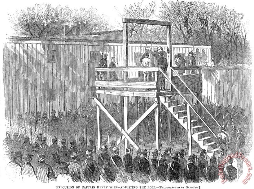 Others Execution Of Henry Wirz Art Print