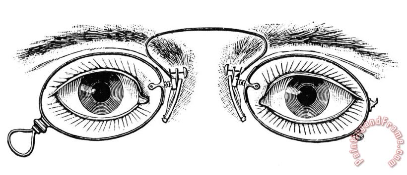 Others Eyeglasses, 1900 Art Print