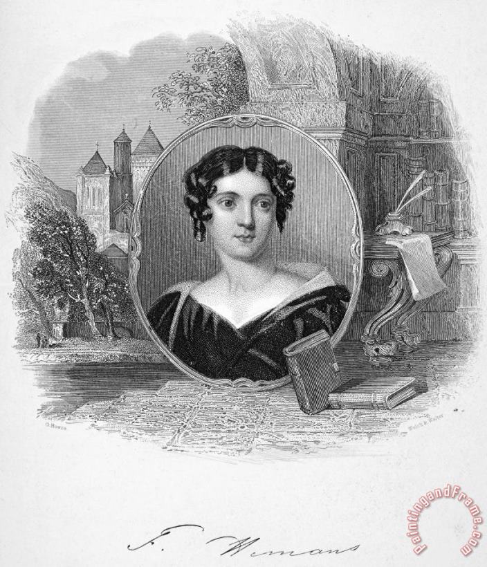 Others Felicia Hemans (1793-1835) Art Print