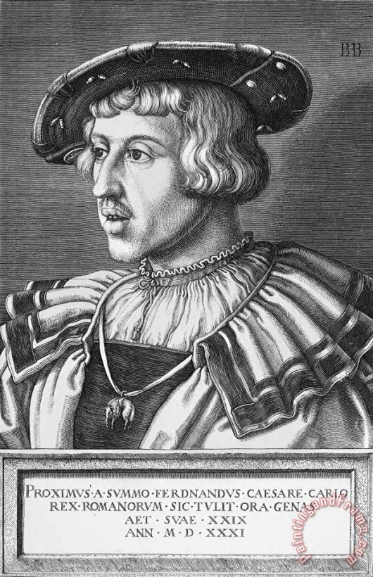 Ferdinand I (1503-1564) painting - Others Ferdinand I (1503-1564) Art Print