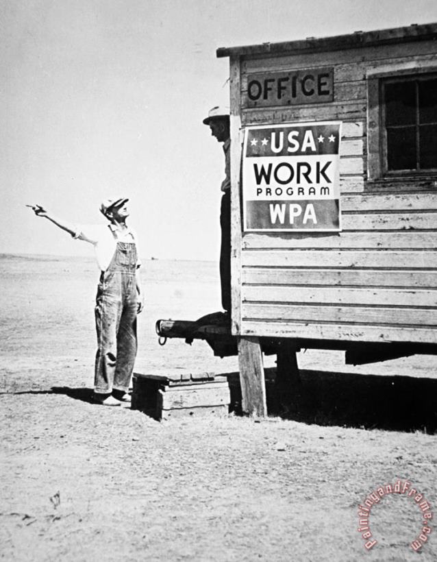 Field Office Of The Wpa Government Agency painting - Others Field Office Of The Wpa Government Agency Art Print