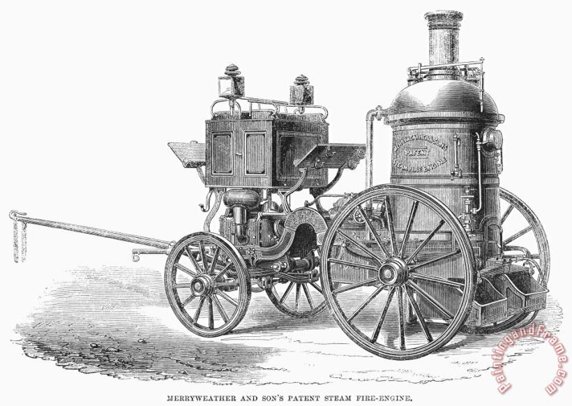Fire Engine, 1862 painting - Others Fire Engine, 1862 Art Print