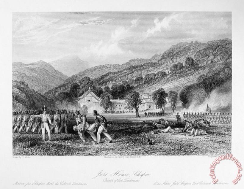 First Opium War, 1842 painting - Others First Opium War, 1842 Art Print