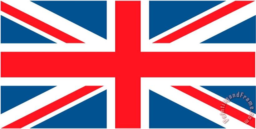 Others Flag Of The United Kingdom Art Print