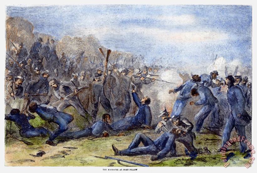 Others Fort Pillow Massacre, 1864 Art Print