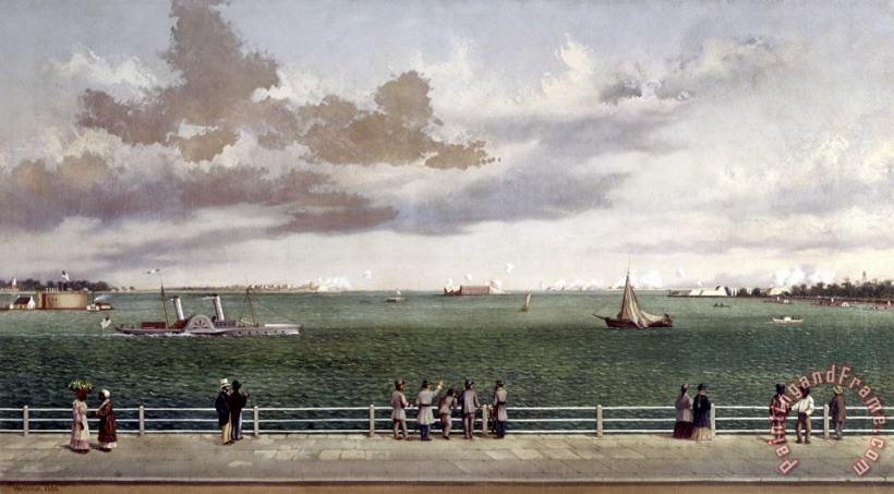 Fort Sumter, 1861 painting - Others Fort Sumter, 1861 Art Print