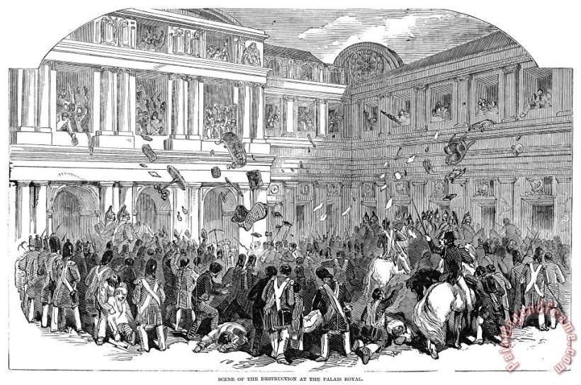 France: Revolution Of 1848 painting - Others France: Revolution Of 1848 Art Print