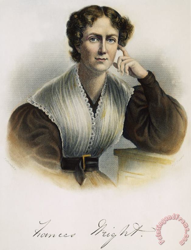 Others Frances Wright (1795-1852) Art Print